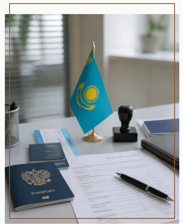 Оформление визы в Казахстан для поездки и работы в Тайшете